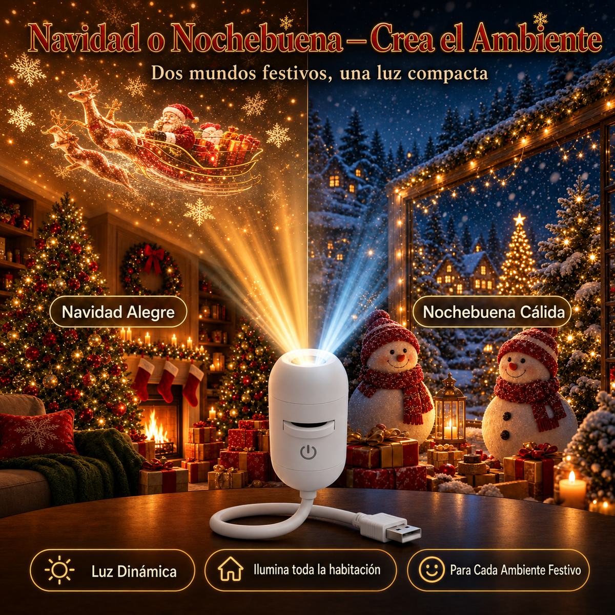 🎅𝑺𝑪𝑵𝑫𝑹® 🎄🎄 𝑃𝑟𝑜𝑦𝑒𝑐𝑡𝑜𝑟 𝐷𝑒 𝐿𝑢𝑧 𝑁𝑜𝑐𝑡𝑢𝑟𝑛𝑎 𝐻𝑜𝑙𝑜𝑔𝑟á𝑓𝑖𝑐𝑎 5𝑑 𝐷𝑖𝑛á𝑚𝑖𝑐𝑎 𝐼𝑛𝑡𝑒𝑙𝑖𝑔𝑒𝑛𝑡𝑒 𝐻𝑑 𝐷𝑒 𝑁𝑢𝑒𝑣𝑎 𝐺𝑒𝑛𝑒𝑟𝑎𝑐𝑖ó𝑛