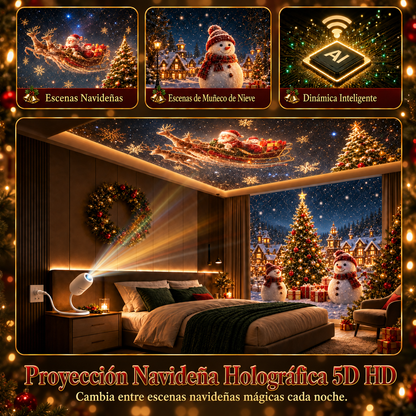 🎅𝑺𝑪𝑵𝑫𝑹® 🎄🎄 𝑃𝑟𝑜𝑦𝑒𝑐𝑡𝑜𝑟 𝐷𝑒 𝐿𝑢𝑧 𝑁𝑜𝑐𝑡𝑢𝑟𝑛𝑎 𝐻𝑜𝑙𝑜𝑔𝑟á𝑓𝑖𝑐𝑎 5𝑑 𝐷𝑖𝑛á𝑚𝑖𝑐𝑎 𝐼𝑛𝑡𝑒𝑙𝑖𝑔𝑒𝑛𝑡𝑒 𝐻𝑑 𝐷𝑒 𝑁𝑢𝑒𝑣𝑎 𝐺𝑒𝑛𝑒𝑟𝑎𝑐𝑖ó𝑛